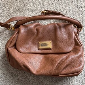 Marc Jacobs Tan Leather Shoulder Bag